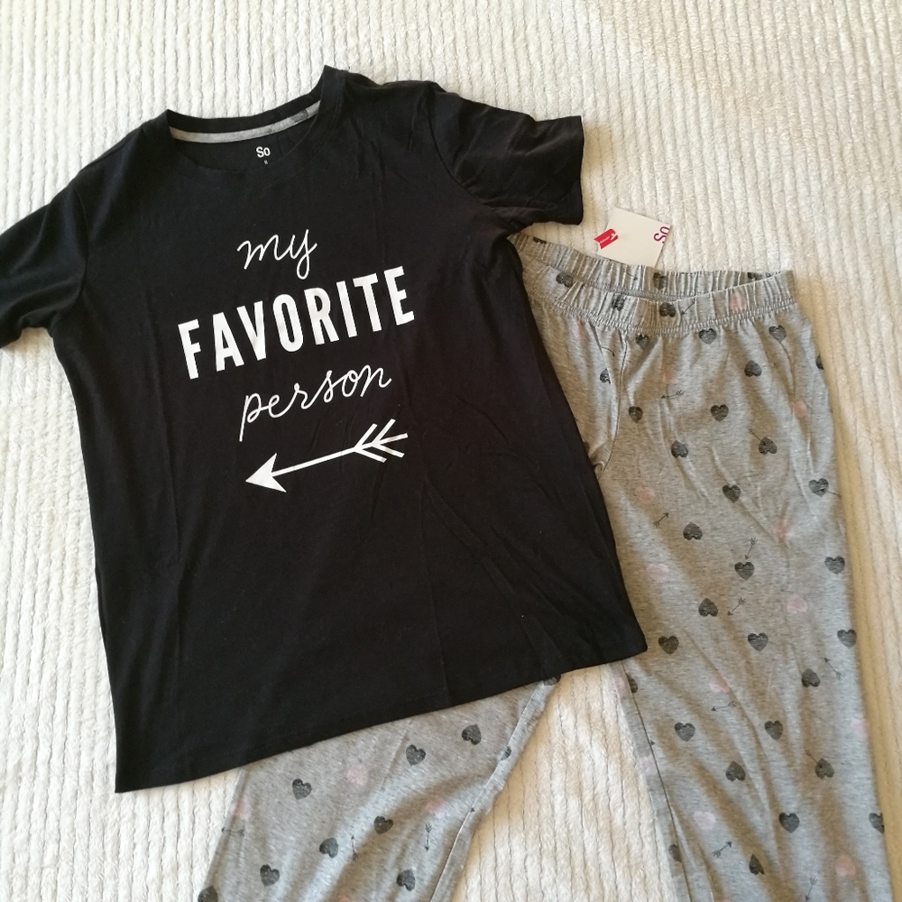 NWT SO Womens Pajama set Sleepwear SZ S